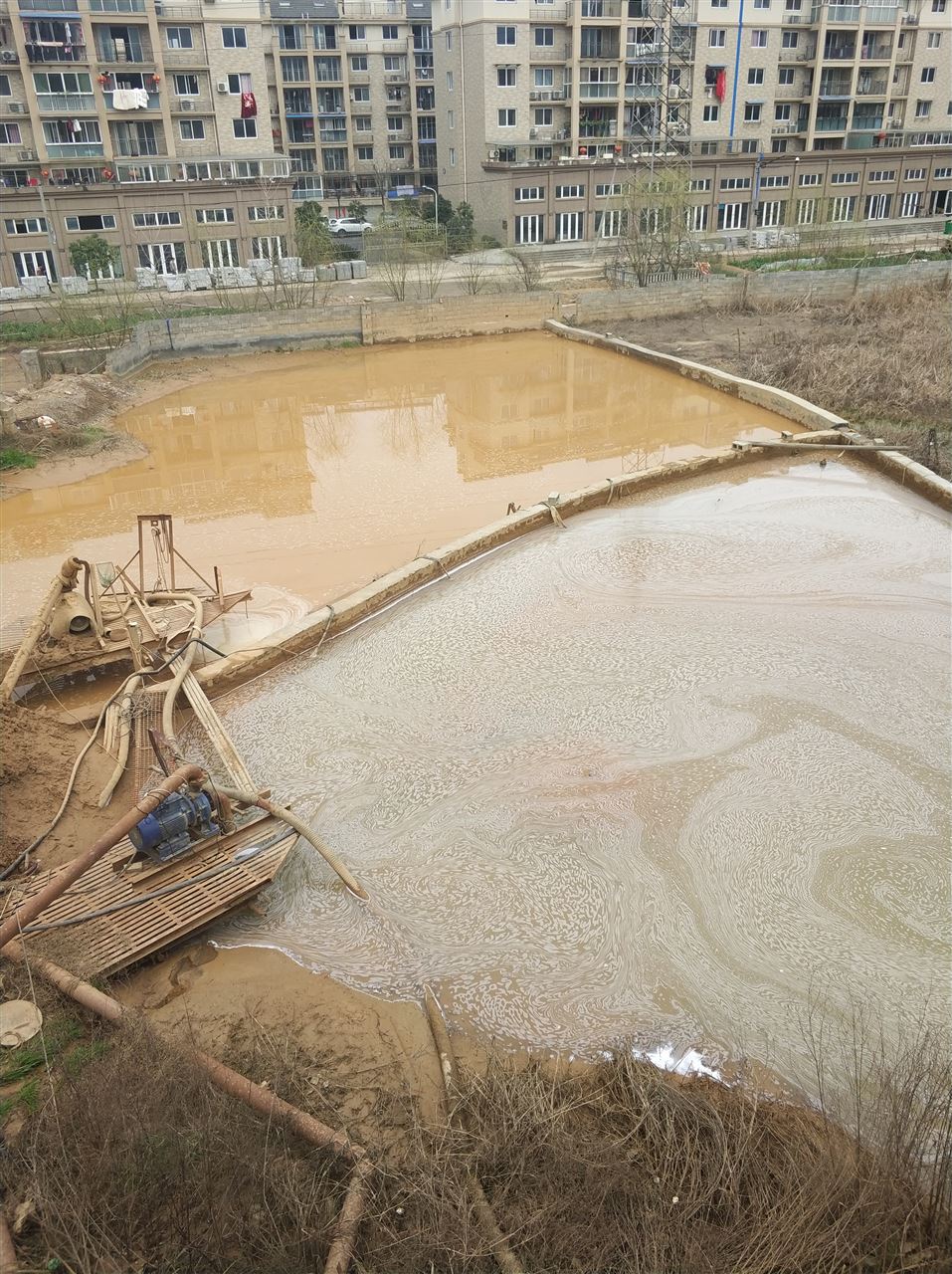 澄江沉淀池淤泥清理-厂区废水池淤泥清淤